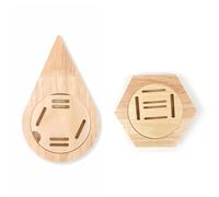 Wzxksoac 2PCS Wooden Medal Display Stand Medal Holder Commemorative Display Rack Wall Decor Office Decorations