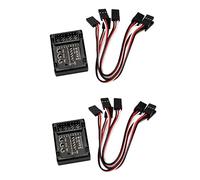 Wzxksoac 2X 3 Flight Controller Stabilizer System Gyro Fixed Flying Wing FPV Airplane Aircraft Gliders Fixed Wing Balancer