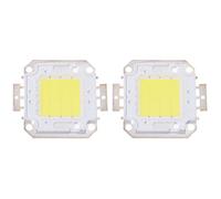 Wzxksoac 2X 30W White LED IC High Power Outdoor Flood Light Lamp Bulb Beads Chip DIY 2200LM