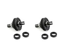 Wzxksoac 2X 38T Belt Gear Differential with Bearing for 3Racing S XI XIS D4 D5 Ultimate 1/10 RC Car Upgrade Parts