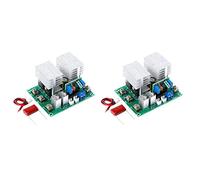 Wzxksoac 2X 50HZ Inverter 12V to 220V Sine Wave Inverter Driver Board 500W with Voltage Regulator