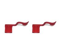 Wzxksoac 2X Aluminum Hot Shoe Cover Thumb-Up Hotshoe Thumb Grip for X-T30 Camera (for XT-10 XT20 XT3 XT2) Red
