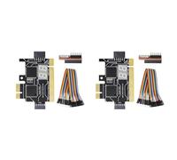 Wzxksoac 2X Analyzer LPC Debug Card PCI PCI-E Post Test Kit Motherboard Diagnostic Card J04