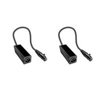 Wzxksoac 2X Audio Cable Isolator XLR Eliminates Noise Ground Loop Audio Isolator Eliminates Noise
