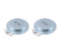 Wzxksoac 2X Audio Speakers 44mm Plane Vibration Speaker Resonance Speaker 15W 4 Ohms DIY for Home Theater