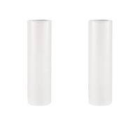Wzxksoac 2X Clear Wash Away Water Soluble Embroidery Film 12 Inch x 30 Yd Roll for Machine Embroidery and Hand Sewing