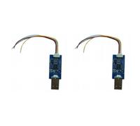 Wzxksoac 2X CVBS to Capture Analog Signal to Digital Camera Module CVBS to Odule UVC Free Drive for Android(USB)
