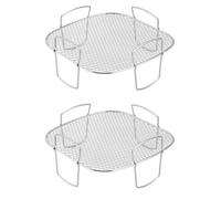 Wzxksoac 2X Dehydrator Rack,Air Fryer Hold for Air Fryer,Layer Dehydrator Rack Toast Rack Air Fryer Accessorie