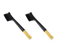 Wzxksoac 2X Double Head Coffee Brush Espresso Coffee Grinder Machine Clean Brush Matcha Keyboard Dusting Tool Coffee Powder Brush