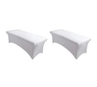 Wzxksoac 2X Eyelashes Bed Cover Beauty Sheets Elastic Table Stretchable Eyelash Extension Professional Cosmetic Salon Sheet White