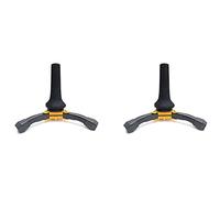 Wzxksoac 2X Folding Portable Saxophone Bracket Holder Stand Trumpet Instrument for Soprano Clarinet Flute Wind Instrument Holder