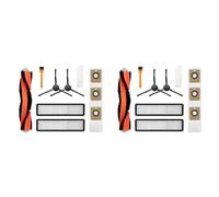 Wzxksoac 2X for Bot Z10 Pro L10 Plus Vacuum Cleaner Accessories Main Side Brush Dust Bag Replaceble Spare Parts