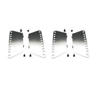 Wzxksoac 2X for MN Model 1:12 D90 D91 RC Car Spare Parts Metal Pedal
