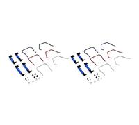 Wzxksoac 2X Front and Rear Sway Bar Kit SLF311 for Slash Stampede RC Car Upgrade Parts