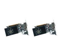 Wzxksoac 2X GT730 2GB Graphics Card GT730 DDR3 64Bit DDR3 Graphics Cards GT 730 DDR3 Video Card -Compatible