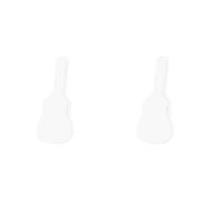 Wzxksoac 2X Guitar Dust Cover Transparent Translucent Dust-Proof Waterproof Acoustic Electric Guitar Cover Protective Storage Bag