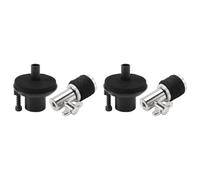 Wzxksoac 2X Hi Hat Clutch with Hi-Hat Base,Jazz Hi-Hat Clutch Drum Hi-Hat Stand Post for Hi Hat Cymbal Drum Accessories