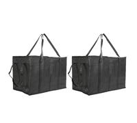 Wzxksoac 2X Insulated Food/Pizza Delivery Bag Insulated Grocery Reusable Shopping Bags Insulated Cooler Bags