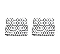 Wzxksoac 2X Kitchen Sink Mat, Silicone Sink Mats for Stainless Steel Sink, Sink Protectors for Kitchen Sink - 13.58X11.6inch