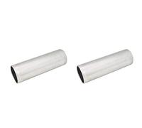 Wzxksoac 2X Large Stainless Steel Guiro with Scraper Latin Merengue Percussion Musical Instrument 10Inch X3 Inch Open Ends