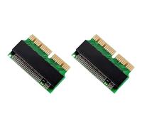 Wzxksoac 2X M.2 NVME SSD Convert Adapter Retina Mid 2013 2014 2015 2016 2017, for A1465 A1466 A1398 A1502