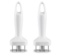 Wzxksoac 2X Meat Tenderizer Needle Stainless Steel Steak Tenderizer Hammer Kitchen Tool Cooking Gadgets Rib Breaker Meat Beater