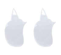 Wzxksoac 2X Mesh Small Wall Laundry Baskets, Hanging Laundry Hamper, for Hotel, University Dormitory Use White