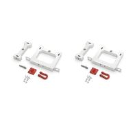 Wzxksoac 2X Metal Beam + Rear Bumper with Tow Hook Upgrade Parts for B14 B24 B16 B36 C14 C24 1/16 RC Car Truck Accessories