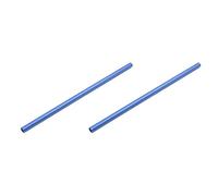 Wzxksoac 2X Metal Center Driveshaft Central Drive Shaft 6855 for 1/10 Slash 4WD RC Car Parts,Dark Blue