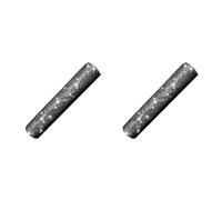 Wzxksoac 2X Mic Handle Cover,Sparkly Bling Rhinestones Mic Handle Sleeve for Party&TV Show,for Most Wireless Microphones, Black