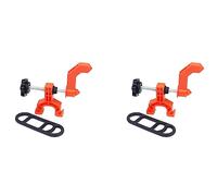 Wzxksoac 2X Mini Bicycle Wheel Truing Stand Bike Rims Adjustment Tools Bike Wheel Repair Tools Cycling Accessories,Orange