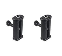 Wzxksoac 2X Mini Side Handle Handgrip with Dual 1/4 Screw Mount for Mirrorless Digital Camera DSLR Camera Cage Built-in Wrench