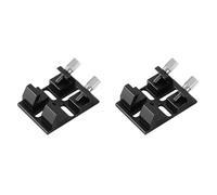 Wzxksoac 2X Multi-Function Finderscope Dovetail with Locking Screw Guide Scope Adapter Bracket for Astronomical Telescope,Black