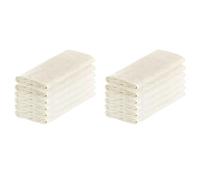 Wzxksoac 2X Muslin Cloths for Cooking, Unbleached Cheese Cloths,Cotton Reusable and Washable Cheese Cloths for Straining