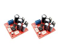 Wzxksoac 2X NE5532 Preamplifier Board Vinyl Record Player MM Phono Preamplifier Preamp Board NE5532 OP Amp Dual AC 5-16V