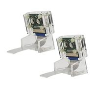 Wzxksoac 2X Ov5647 Mini Camera Acrylic Holder Transparent Webcam Bracket for 3 Camera