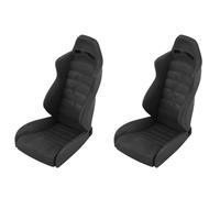 Wzxksoac 2X Plastic Driving Seat for 1/10 RC Crawler Car Axial SCX10 Wraith RR10 TRX4 Short-Course,Black