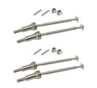Wzxksoac 2X RC Car Metal Front CVD Drive Shaft Set Accessory Spare Parts 30-WJ02 for 9130 RC Car