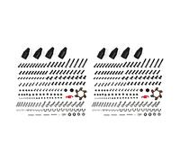 Wzxksoac 2X Screw Repair Set Repair Kits for 1/5 Baja 5B Parts Rovan Km Rc Car-690113