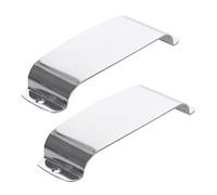 Wzxksoac 2X Silver Vintage Pickup Cover