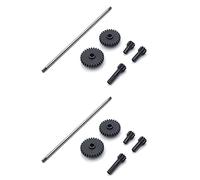 Wzxksoac 2X Steel Metal Driving Gear Reduction Gear Central Drive Shaft for 284131 K969 K989 P929 1/28