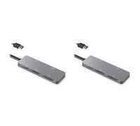 Wzxksoac 2X USB 3.0 Multifunction Card Reader CFast//XD/SD/TF Card Reader 5 in 1 USB Card Reader 5Gbps for PC Laptop