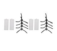 Wzxksoac 2X Vacuum Cleaner Side Brush Hepa Filter for M210 M210S M210B M213 Robotic Vacuum Cleaner Parts Accessories