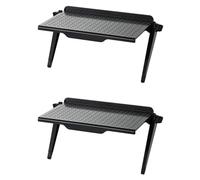 Wzxksoac 2X Wifi Router Shelf TV Top Adjustable Router Storage Rack Bracket Computer Player Stand Organizer Holder S