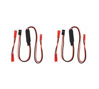 Wzxksoac 2X Winch CH3 Control Line Panel Remote Controller Receiver Cable for 1/10 RC Crawler Axial SCX10