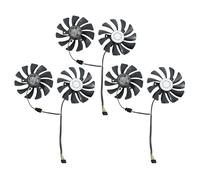 Wzxksoac 3 Pair Graphics Card Fan 85mm Ha9010H12F-Z 4Pin Cooler Fan for Gtx 1060 Oc 6G Gtx 960 P106-100 P106 Gtx1060 Gtx960