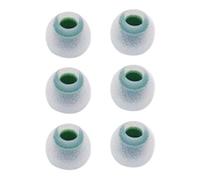 Wzxksoac 3 Pairs Ear Tip, Replacing Eartips, In-Ear Earphones Silicone Noise Isolating Ear Tip Accessory M