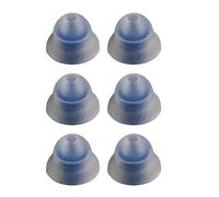 Wzxksoac 3 Pairs Narrow Bore Ear Tip, Noise Isolating, in-Ear Earphones Silicone Noise Isolating Ear Tip Accessory L