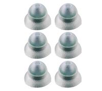 Wzxksoac 3 Pairs Narrow Bore Ear Tip, Noise Isolating, in-Ear Earphones Silicone Noise Isolating Ear Tip Accessory M