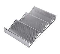Wzxksoac 3 Tier Spice Rack Stainless Steel Pantry Storage Organizer for Freezer Spice Holder for Kitchen Refrigerator